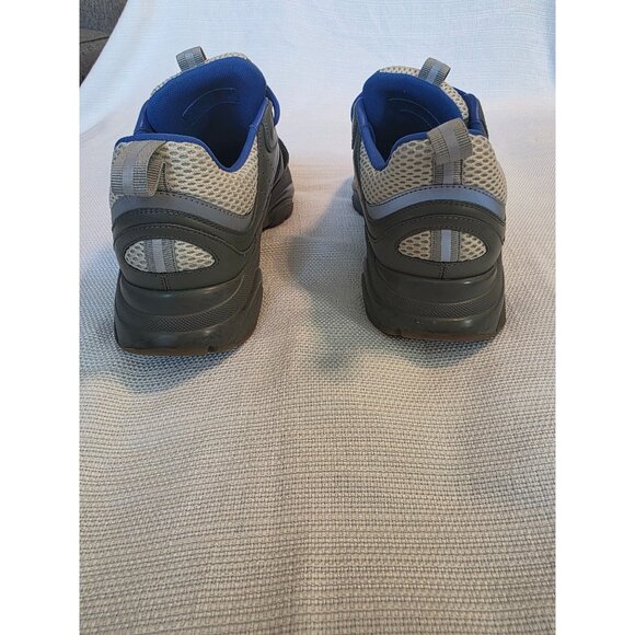 Dior B22 Men’s Sneakers Size 41 (US 8) Grey Black Blue Mesh Leather Pre-Owned - Picture 12 of 16